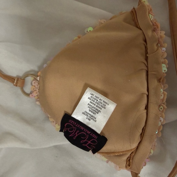 Sequin Bikini Set - Beige - Picture 6 of 6